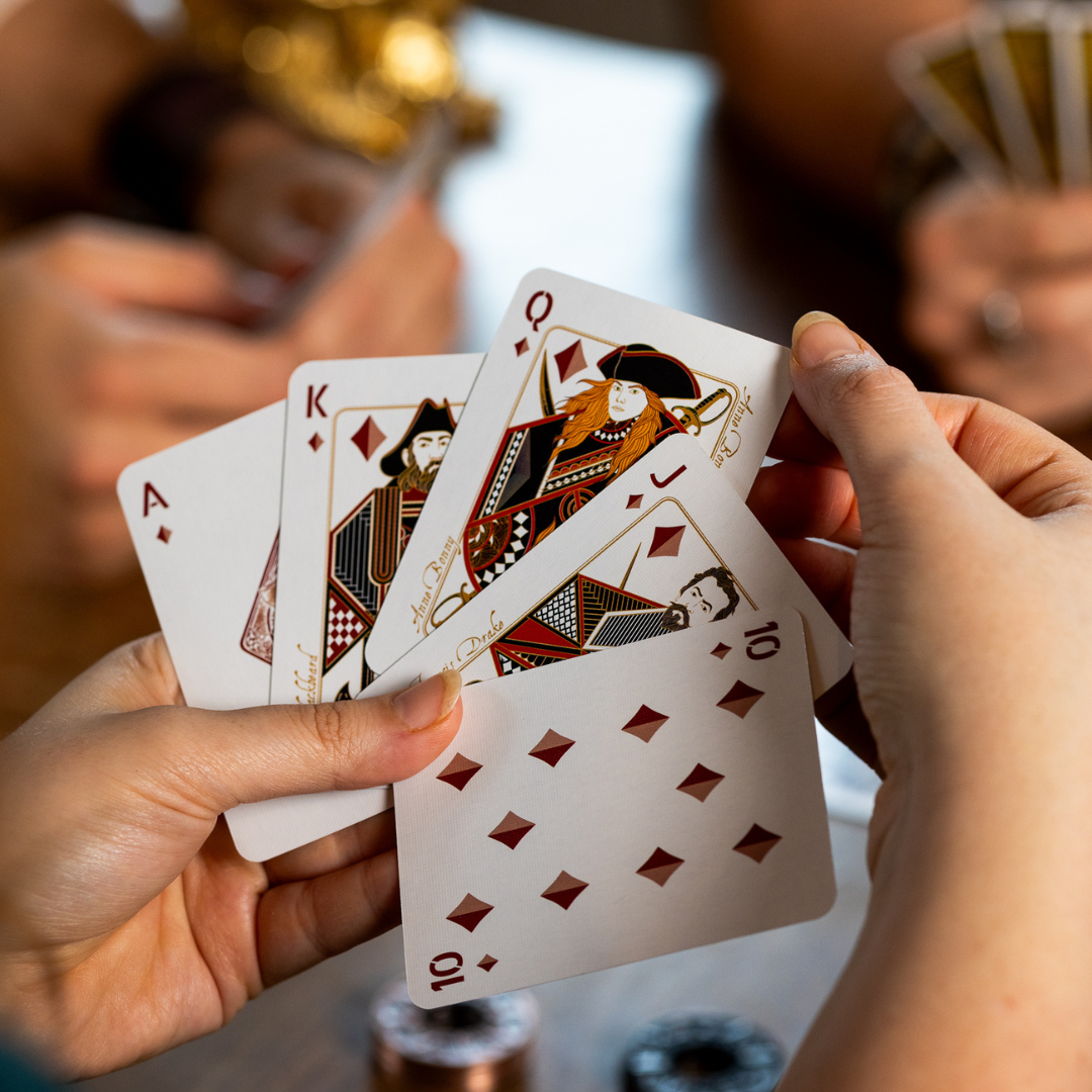 Pirate Gold Poker Card Pack - Includes 2 Card Decks