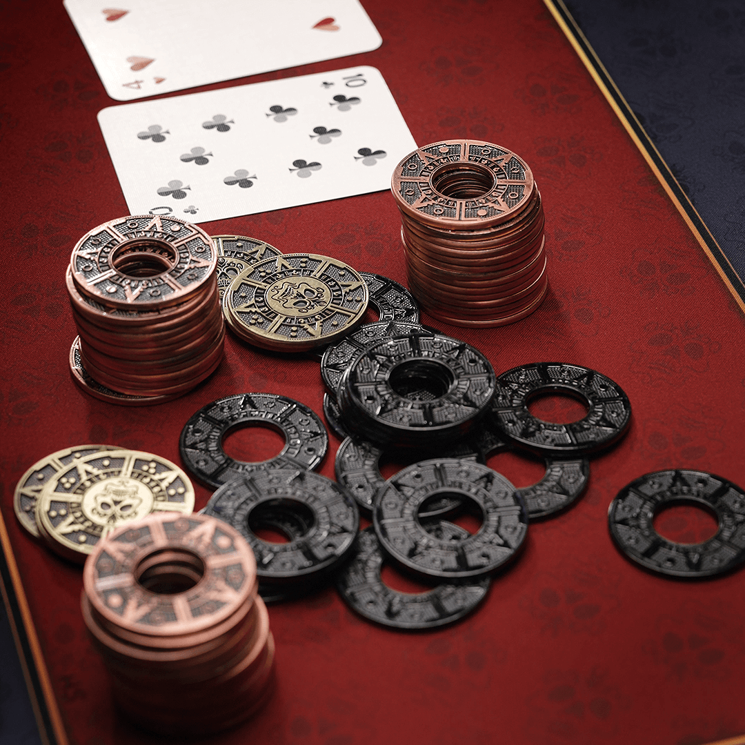 Pirate Gold Poker Mat
