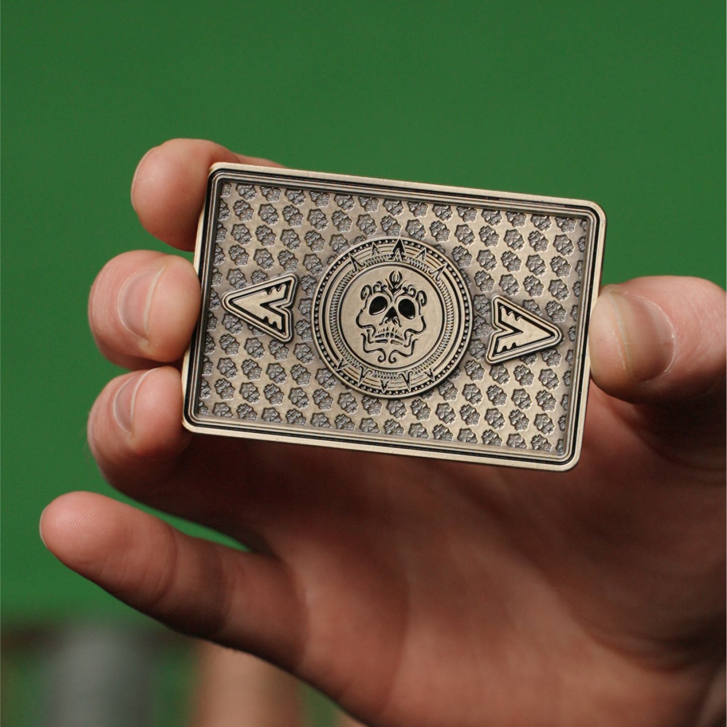 Pirate Gold Poker Solid Metal High Value Plaques