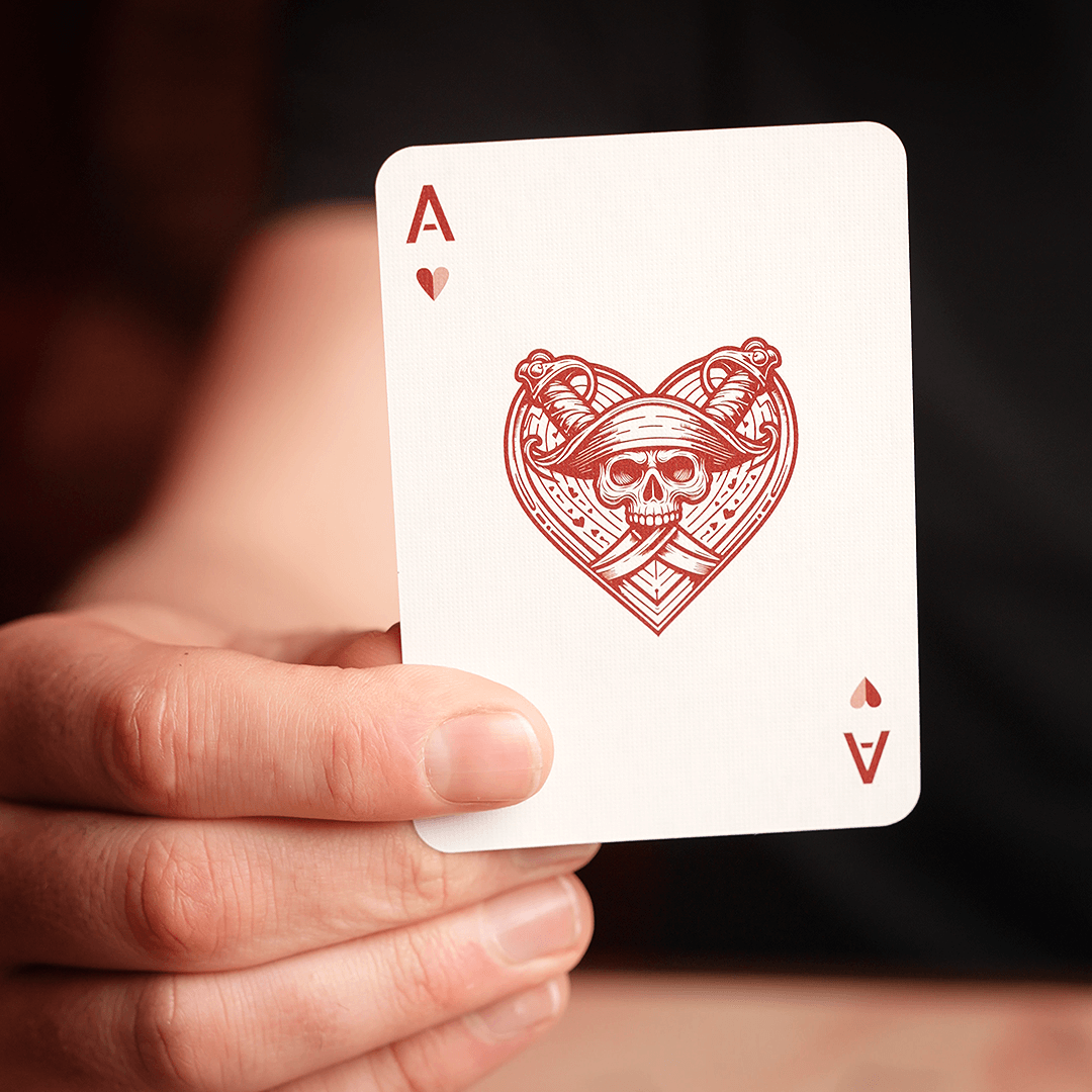 Pirate Gold Poker Card Pack - Includes 2 Card Decks