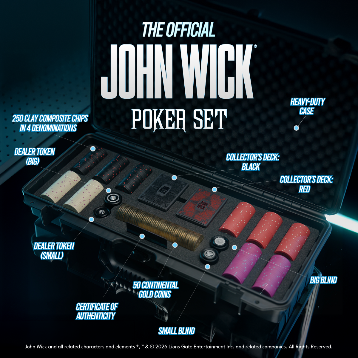 Two Legends, One Table – John Wick + Pirate Gold Bundle (Save $138)