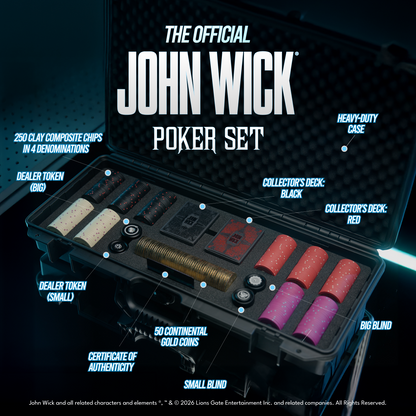 Two Legends, One Table – John Wick + Pirate Gold Bundle (Save $138)