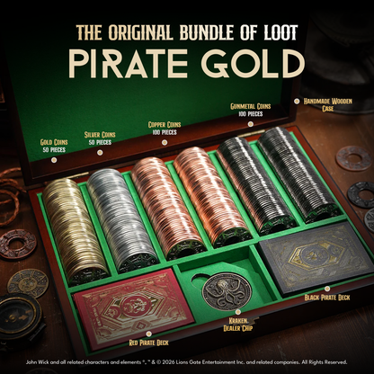 Two Legends, One Table – John Wick + Pirate Gold Bundle (Save $138)