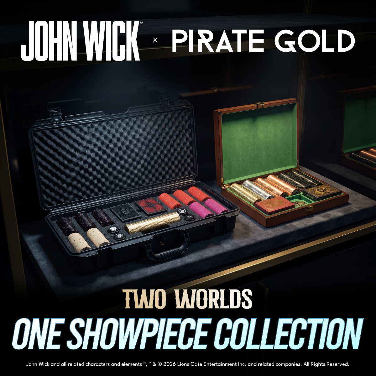 Two Legends, One Table – John Wick + Pirate Gold Bundle (Save $138)