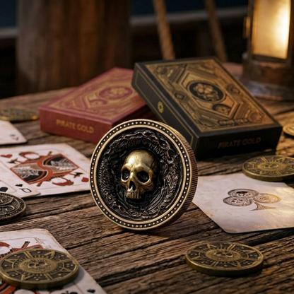 The "DJL" Coin — Davy Jones's Locker EDC Coin & Dealer Button