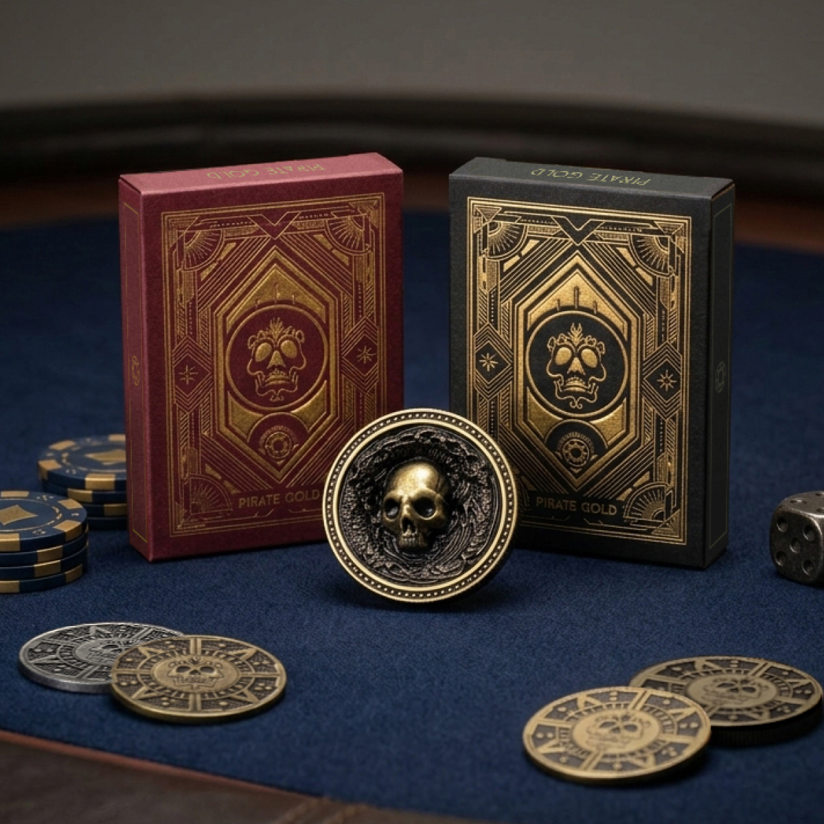 The "DJL" Coin — Davy Jones's Locker EDC Coin & Dealer Button