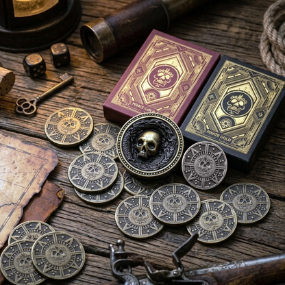 The "DJL" Coin — Davy Jones's Locker EDC Coin & Dealer Button
