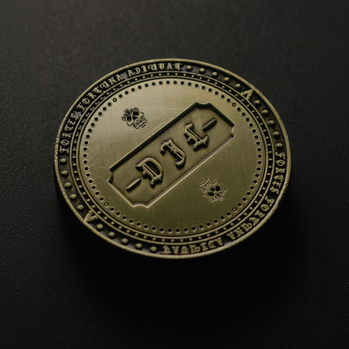 The "DJL" Coin — Davy Jones's Locker EDC Coin & Dealer Button
