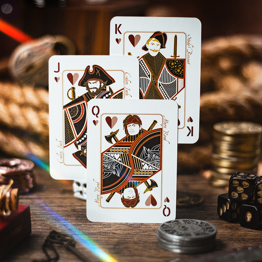 Pirate Gold Poker Card Pack - Includes 2 Card Decks