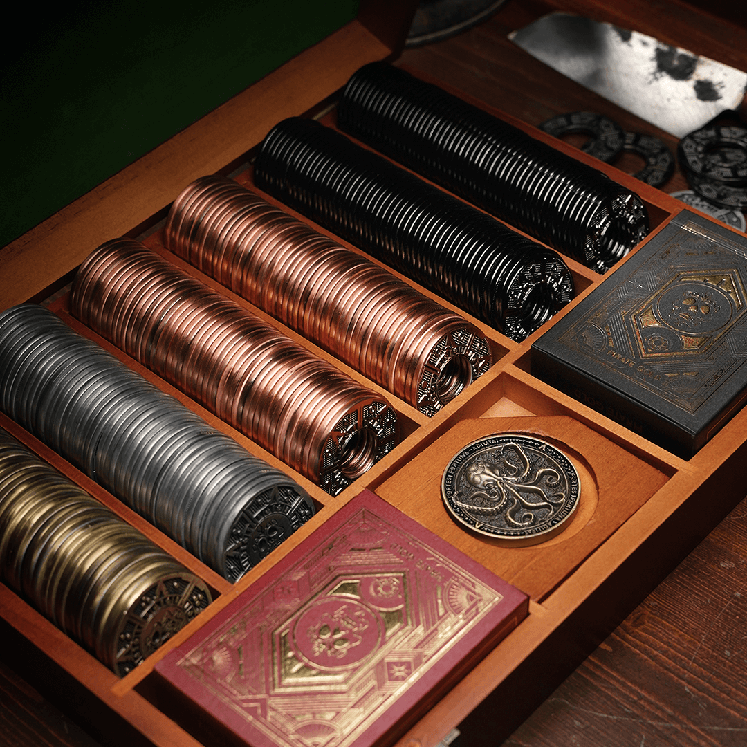 Metal Poker Chip Set 300pc The “Bundle Of Loot” PirateGold